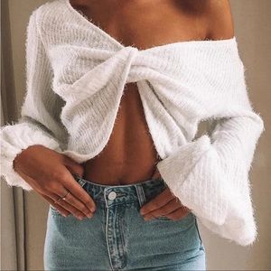 Princess Polly Henrik Cropped Sweater